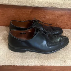 Allen Edmonds Black Leather Oxford Dress Up Shoes SZ 9.5 In Excellent Co…
