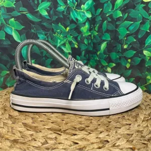 Converse ctas shoreline slip on blue
