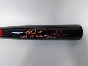 Pete Alonso Autographed Dove Tail 2019 Home Run Derby Game Model Bat with Inscription (Fanatics/MLB)